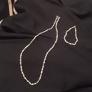 Vintage Fresh water pearl set